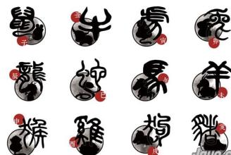 十二生肖与十二地址的对应关系