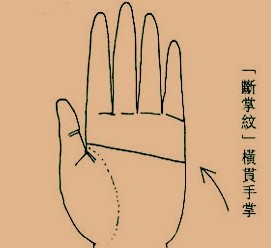 什么叫做断掌