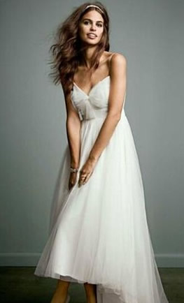 十二星座最适合的婚纱